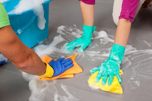 Office cleaning in E3 for a tidy modern workspace