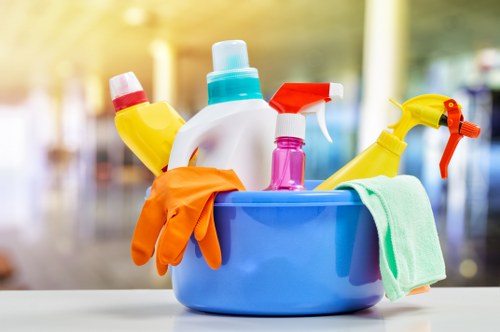 Commercial carpet cleaning estimate with volume-based rates