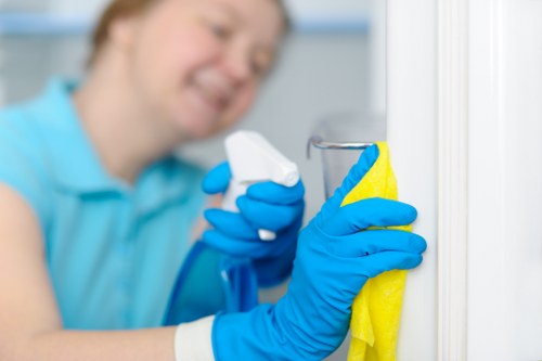 Staff training on safe carpet cleaning procedures and risk control