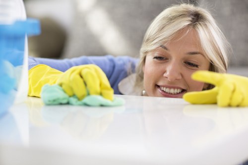 Inspection of carpet cleaning machine and electrical safety checks